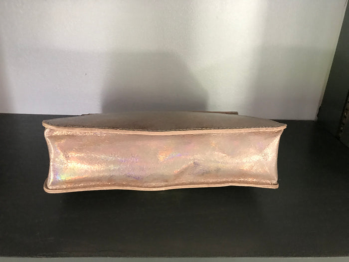 Steve Madden  Penn Blush Handbag Gold & Rose Gold Metallic Synthetic Satel