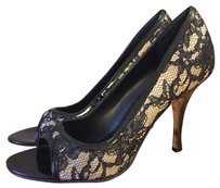 White House | Black Market  and Nude Peep Toe Heels Pumps